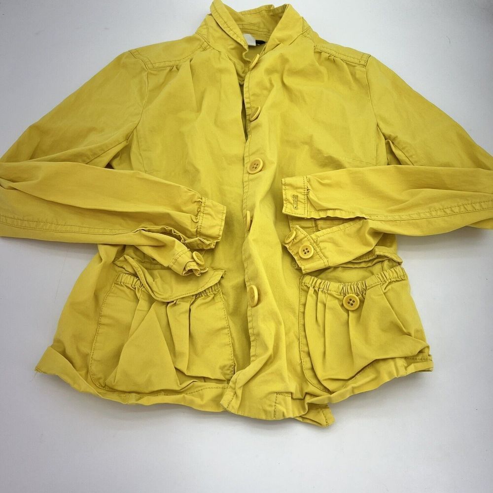 J.Crew Women’s Lemon Yellow Jacket Size 2